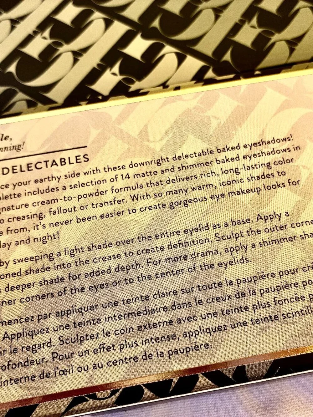 Laura Geller The Delectables Baked Eyeshadow Palette Earthy Essentials 14 Shades